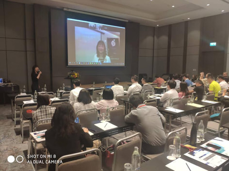 聯新國際陳俐利總監以視訊方式於台泰研討會 分享知識管理應用